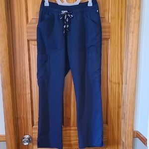 Urbane Icon Women's Navy Scrub Pants